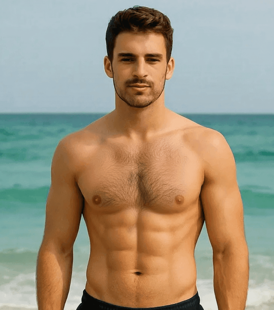 Make yourself look more muscular with AI