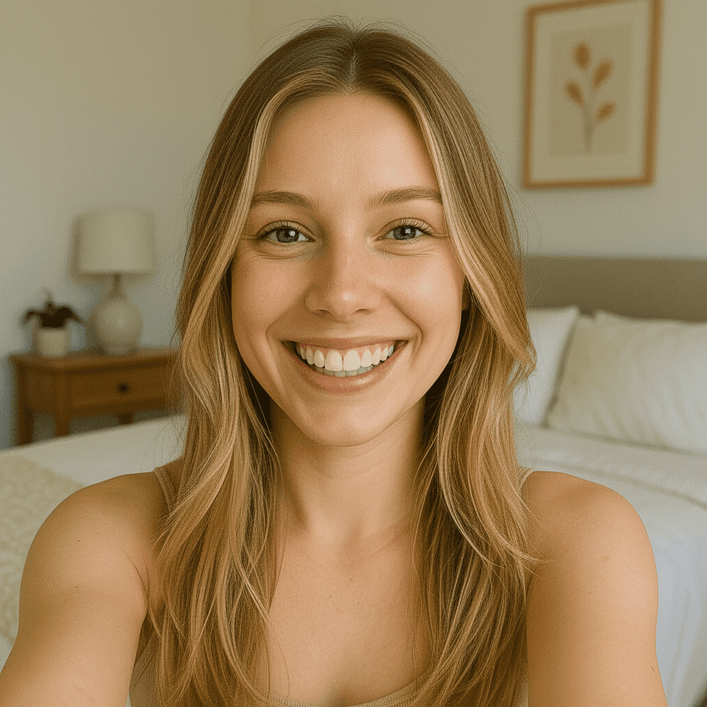 See how you look with blonde highlights online